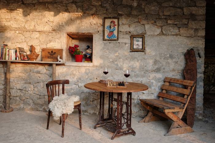 Bar area